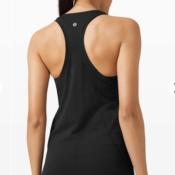 60. Lululemon Swiftly Tech Racerback 2.0 Black / Black - Picture 3 of 3
